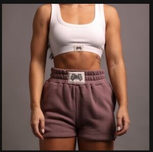 She IYKYK Tyler Shorts in Midnight Mauve size M